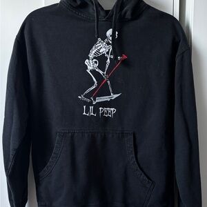 Black Lil Peep Graphic Hoodie